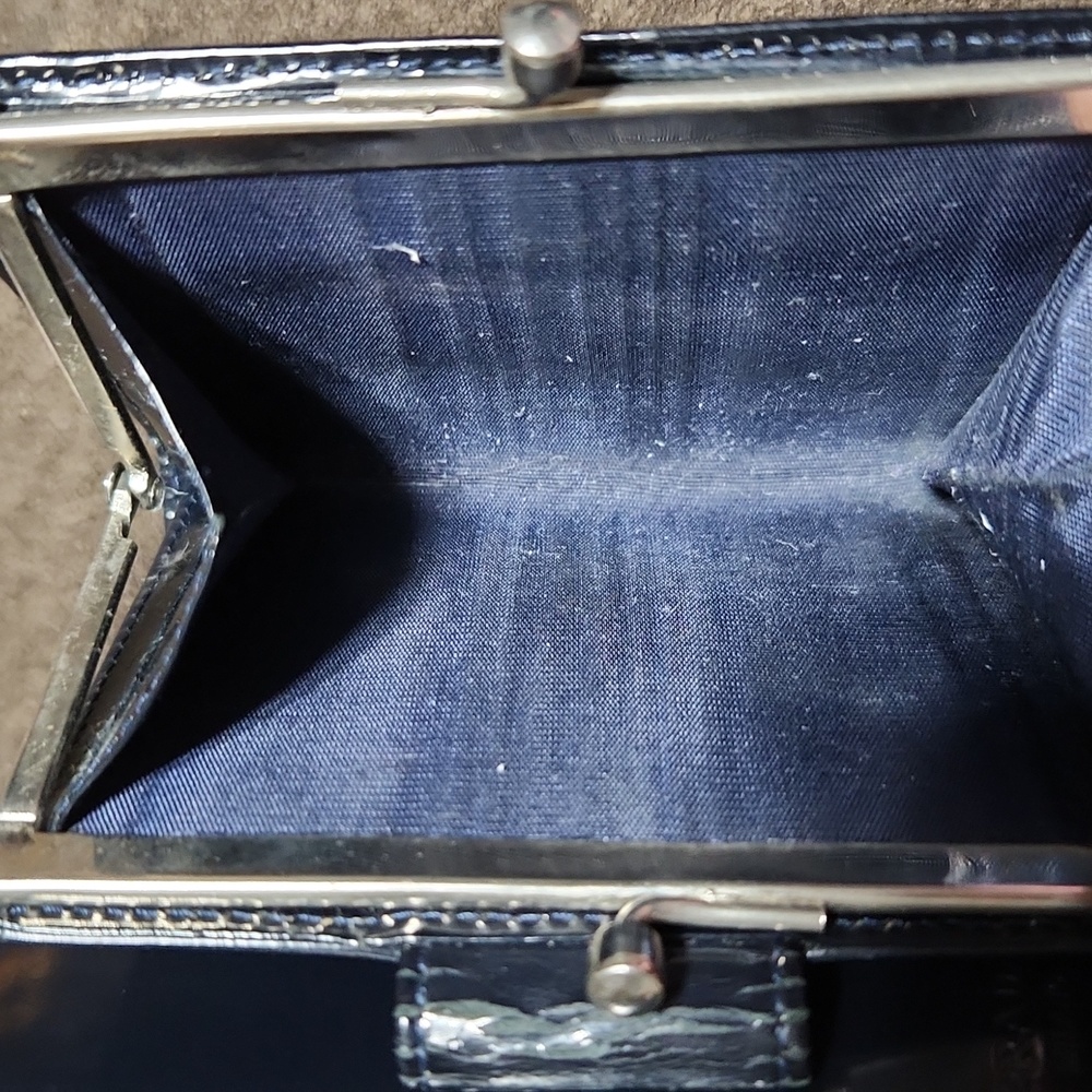 Black Patent Prada Wallet - Picture 7 of 9